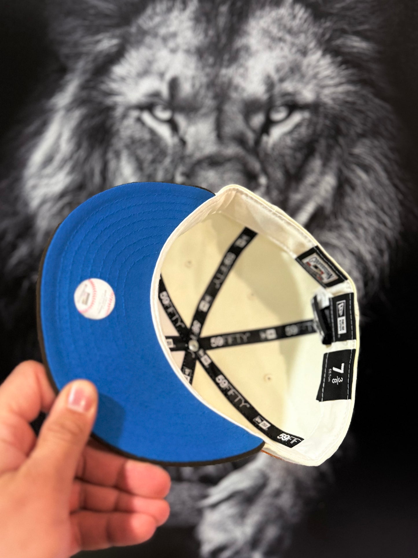 New Era 59FIFTY Anaheim Angels W/ 50TH anniversary side patch