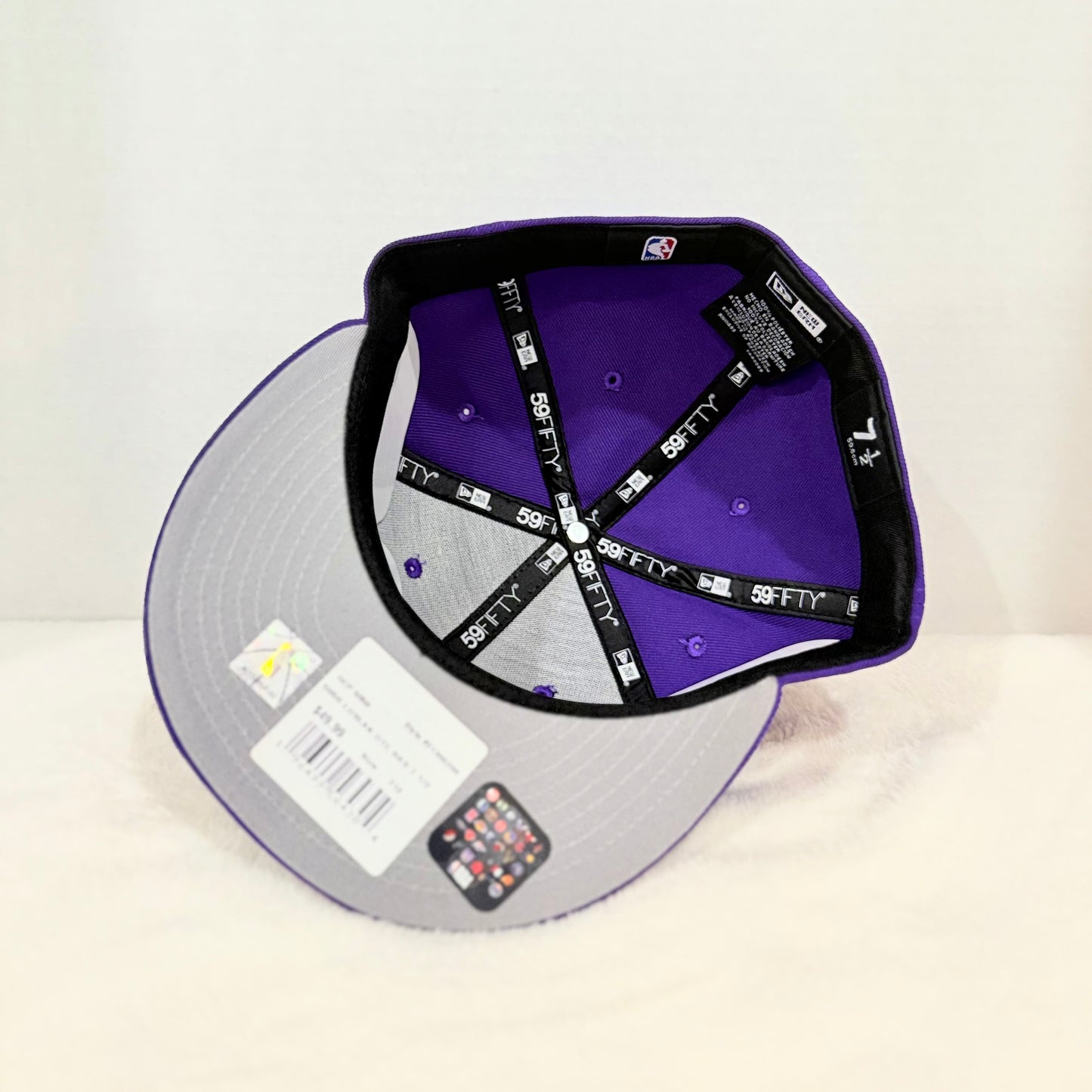 New Era exclusive 59FIFTY Los Angeles Lakers team color 7 1/2