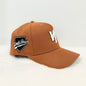 Exotics caps Authentic brown upside down Los Angeles W/ side patch