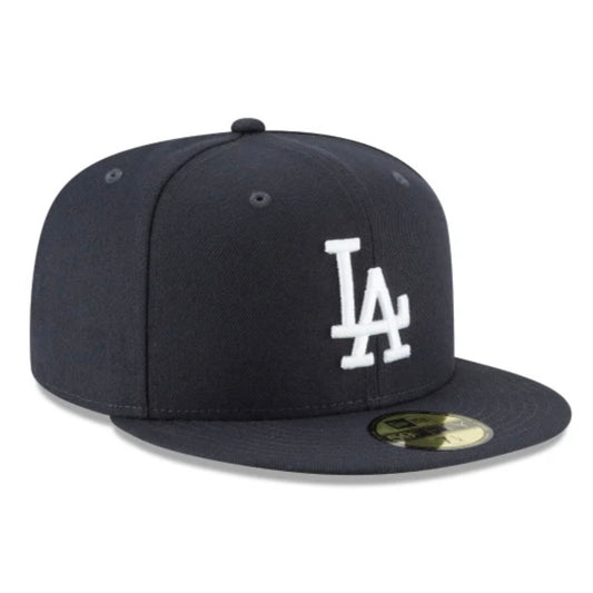 New Era Collection 59FIFTY Navy Basic Los Angeles Dodgers