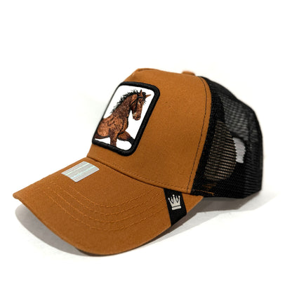 Play New York Trucker Hat snapback Horse