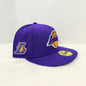 New Era exclusive 59FIFTY Los Angeles Lakers team color 7 1/2
