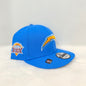 New era exclusive 9FIFTY blue Los Angeles Chargers w/ superbowl XXIX side patch